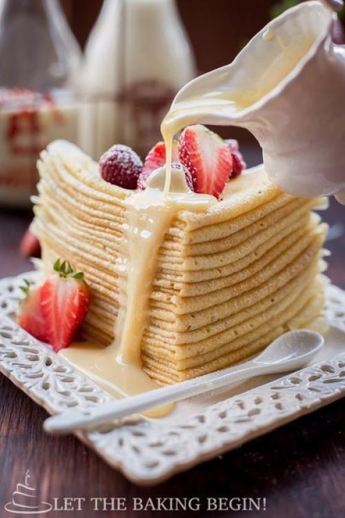 Нежнейшие заварные блинчики! 

