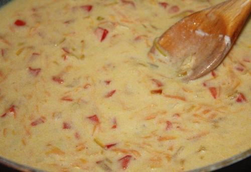 Тефтели запеченные в духовке в сметанном соусе. 03