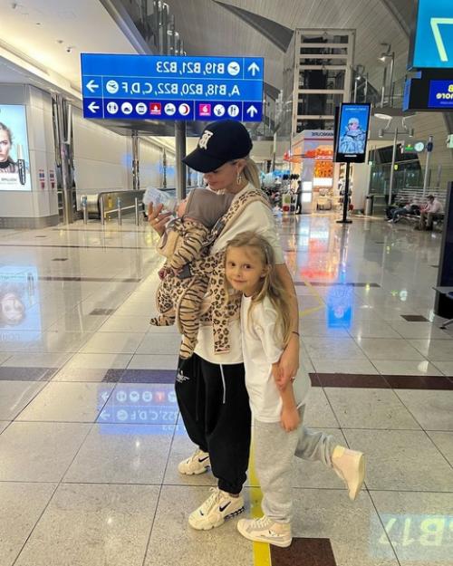 Маша горбань с собой на отдых 4-месячного сына взяла. 01