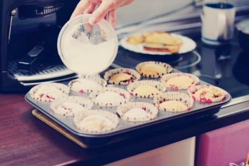 Маффины с вареньем. 05 Маффины с вареньем. 05