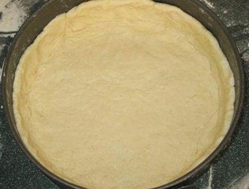 Пирог - сметанник с ягодами. 03