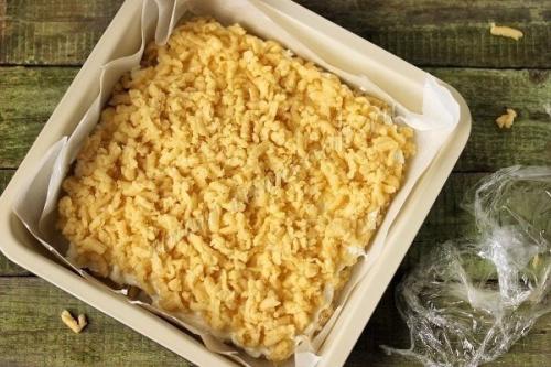 Тёртый пирог с творогом. 04 Тёртый пирог с творогом. 04