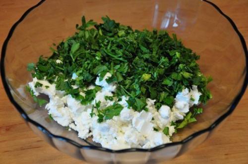 Восточные пирожки с сыром Фета. 03 Восточные пирожки с сыром Фета. 03