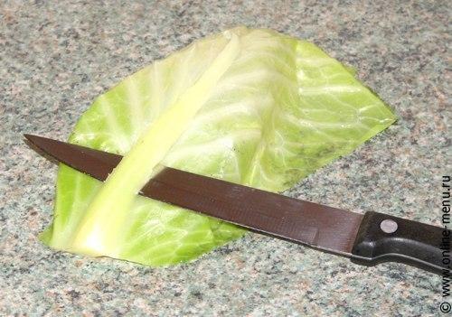 Голубцы мясные.  Ингредиенты для голубцов. 01