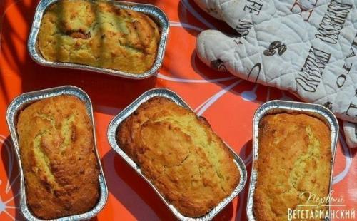 Творожные кексы со сгущенкой. 08