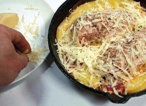 Куриные грудки, запеченные в сливках под сыром. 07 Куриные грудки, запеченные в сливках под сыром. 07