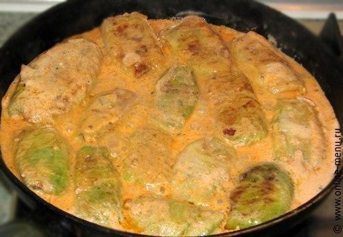 Голубцы мясные.  Ингредиенты для голубцов. 09