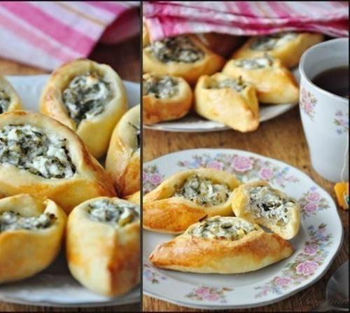 Восточные пирожки с сыром Фета. 06 Восточные пирожки с сыром Фета. 06