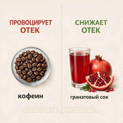 Отёки - это не просто лишняя вода, а сигнал организма о том, что что-то в питании идёт не так. 06