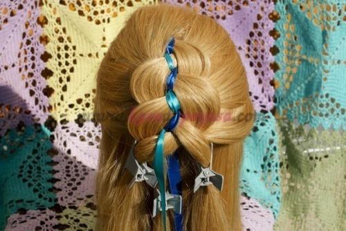 Мастер-класс по прическам на длинные волосы. 