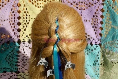 Мастер-класс по прическам на длинные волосы. 