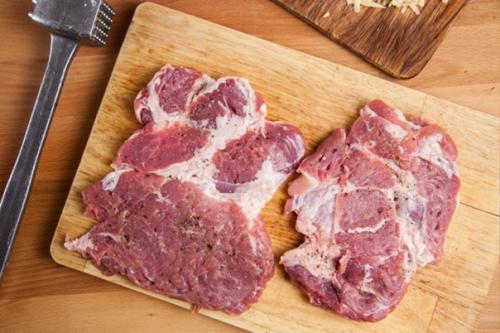 Свинина под сырной корочкой. 03