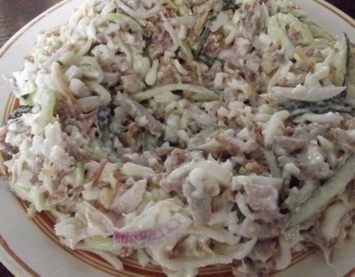 Салат Гнездо Глухаря. 05