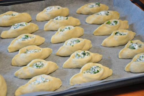 Восточные пирожки с сыром Фета. 05 Восточные пирожки с сыром Фета. 05