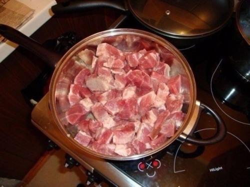 Мясо в сырном соусе. 01 Мясо в сырном соусе. 01