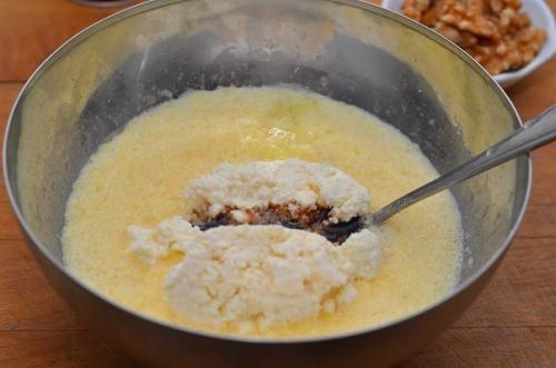 Творожные кексы со сгущенкой. 03