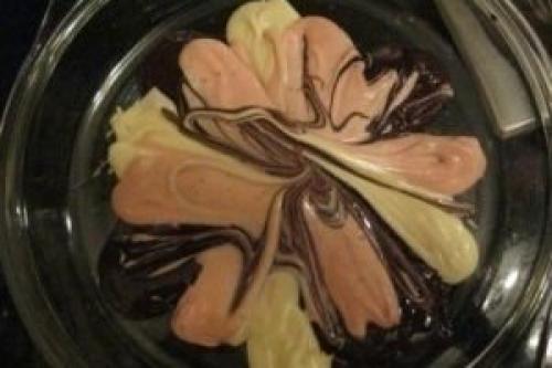 Шоколадные креманки - тюльпаны. 01