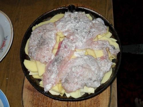 Картошка по-королевски.  Ингредиенты: 01 Картошка по-королевски.  Ингредиенты: 01