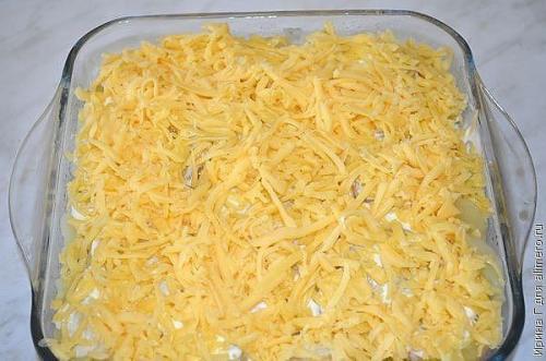 Картофельная запеканка со скумбрией. 03