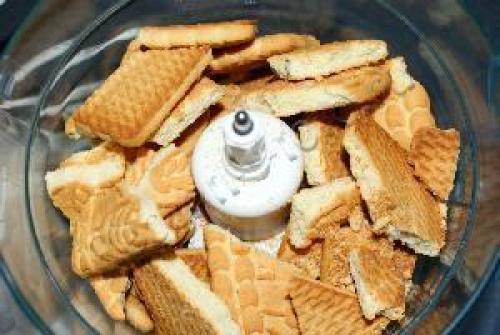 Шоколадно - банановый торт (без выпечки). 02