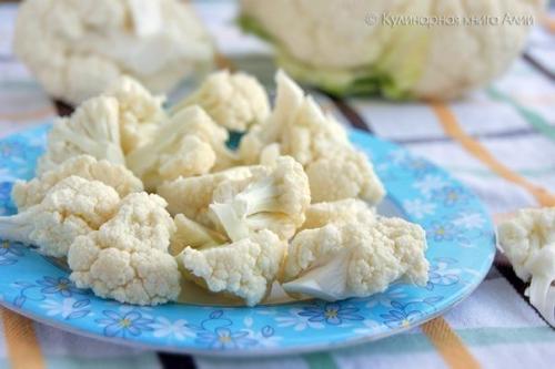 Цветная капуста в кляре. 01