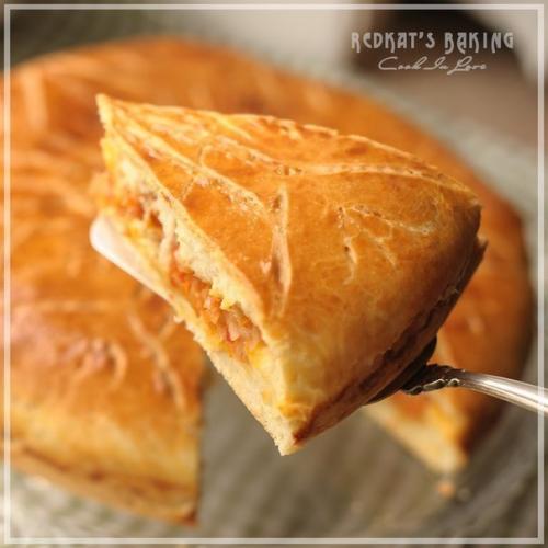 Пирог с тушенной капустой. 02 Пирог с тушенной капустой. 02