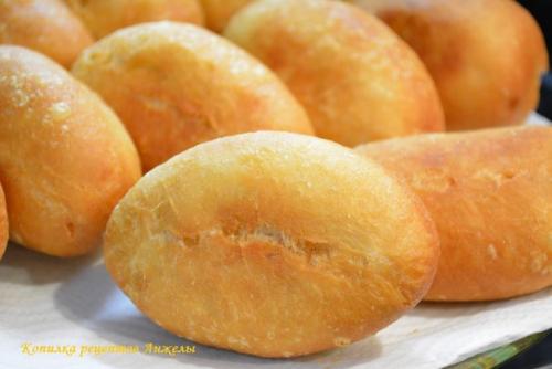 Тесто для жареных пирожков/беляшей. 03