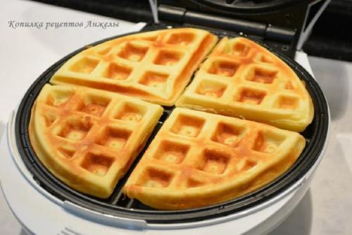 Бельгийские вафли. Мягкие, воздушные, сладкие, с хрустящей корочкой? 02