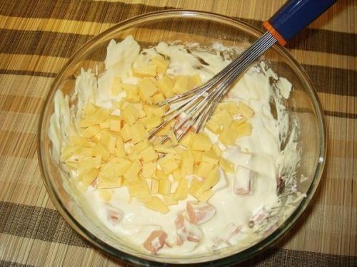 Мясной кекс.  Ингредиенты: 02