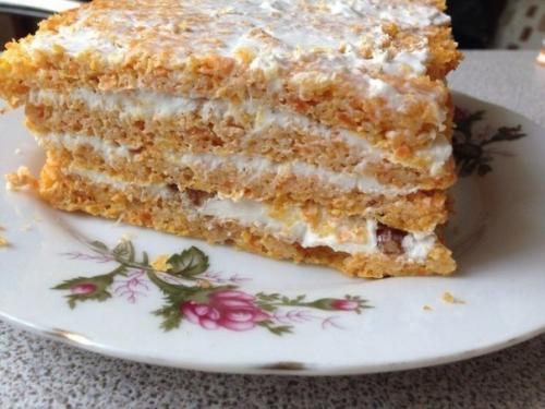 Диетический морковный тортик: с пользой для фигуры! Диетический морковный тортик: с пользой для фигуры!