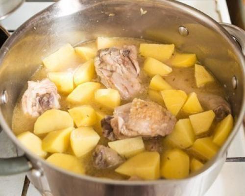 Рагу из курицы в СМЕТАНЕ. 05 Рагу из курицы в СМЕТАНЕ. 05