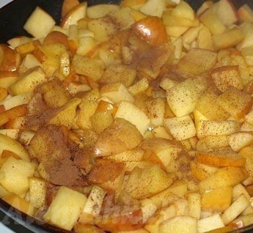 Слойки с яблоками. 01