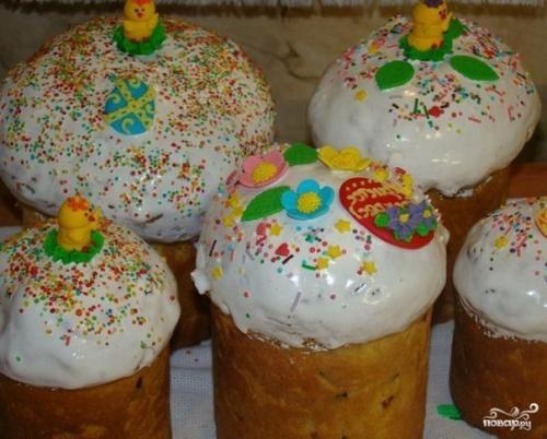 Куличи пасхальные - проверенные рецепты куличей. 07