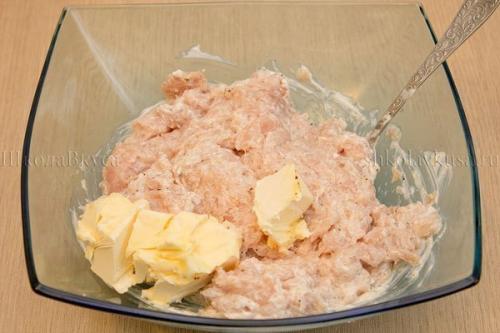 Горячие бутерброды с курицей запеченные в духовке. 04