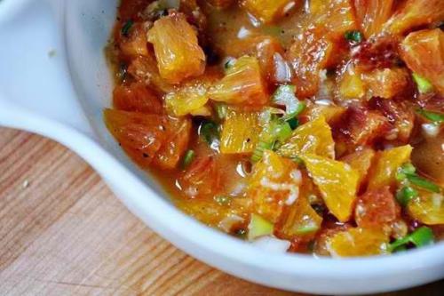 Филе лосося с апельсинами. 03