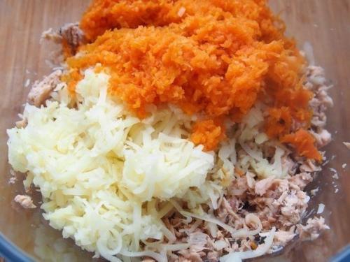 Салатные шарики А-ля Мимоза. 02 Салатные шарики А-ля Мимоза. 02