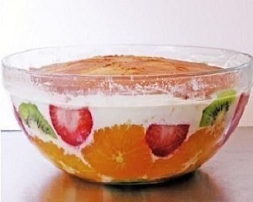 Фруктовый торт.  Состав: 02 Фруктовый торт.  Состав: 02