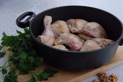 Чахохбили.  Одно из вкуснейших блюд грузинской кухни. 02 Чахохбили.  Одно из вкуснейших блюд грузинской кухни. 02