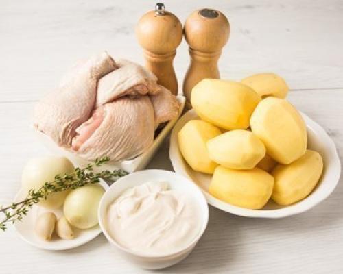 Рагу из курицы в СМЕТАНЕ. 01 Рагу из курицы в СМЕТАНЕ. 01