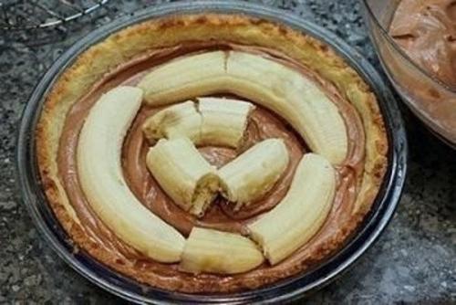 Вкуснейший торт с бананами и шоколадным муссом. 04 Вкуснейший торт с бананами и шоколадным муссом. 04