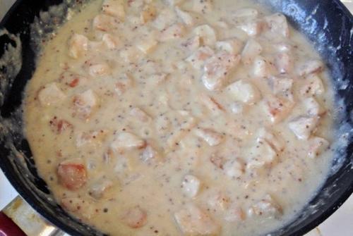 Курица в сметано - горчичном соусе. 04 Курица в сметано - горчичном соусе. 04