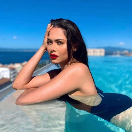 Победительница мисс вселенная - 2020 - 26-летняя представительница Мексики Андреа меза. 01