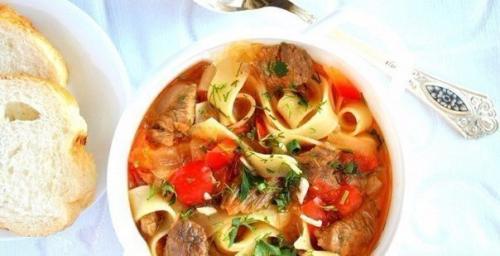 Вкуснейший лагман.  Ингредиенты: 06