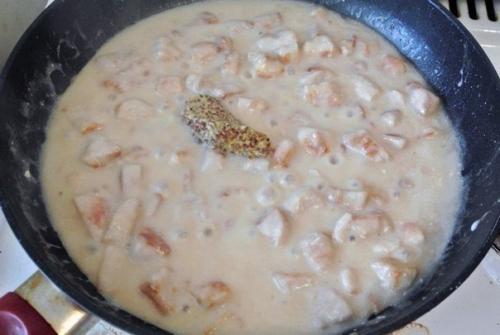 Курица в сметано - горчичном соусе. 03 Курица в сметано - горчичном соусе. 03