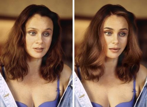 В случае если бы наши советские актрисы убрали свою естественную красоту и сделали пластику, то они выглядели бы вот так. 01