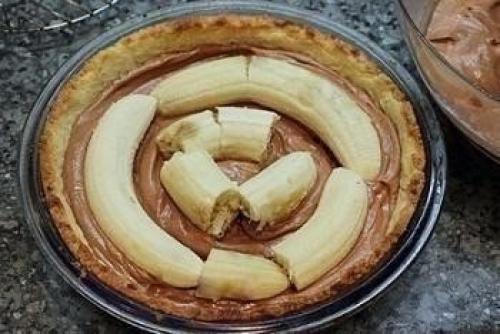 Вкуснейший торт с бананами и шоколадным муссом! 08 Вкуснейший торт с бананами и шоколадным муссом! 08