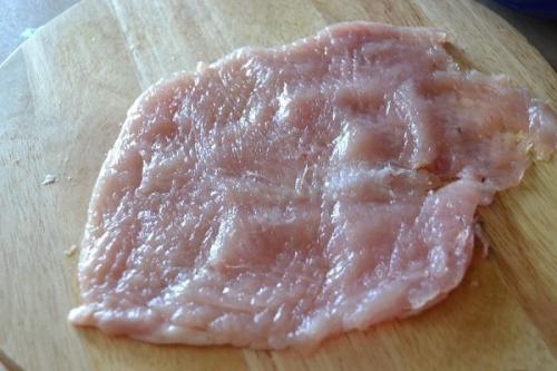 Куриные колбаски - рулетики с курагой. 03 Куриные колбаски - рулетики с курагой. 03