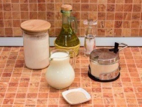 Хлеб домашний.  Ингредиенты: 01