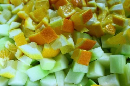 Янтарное варенье из кабачков. 02 Янтарное варенье из кабачков. 02