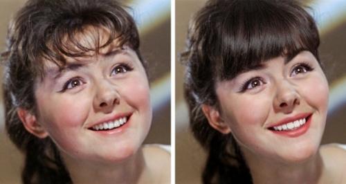 В случае если бы наши советские актрисы убрали свою естественную красоту и сделали пластику, то они выглядели бы вот так. 02